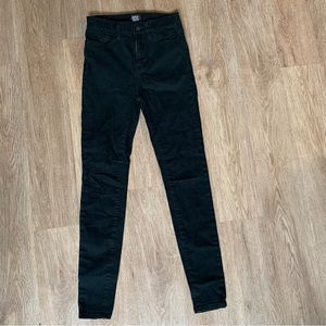 Black BDG skinny jeans